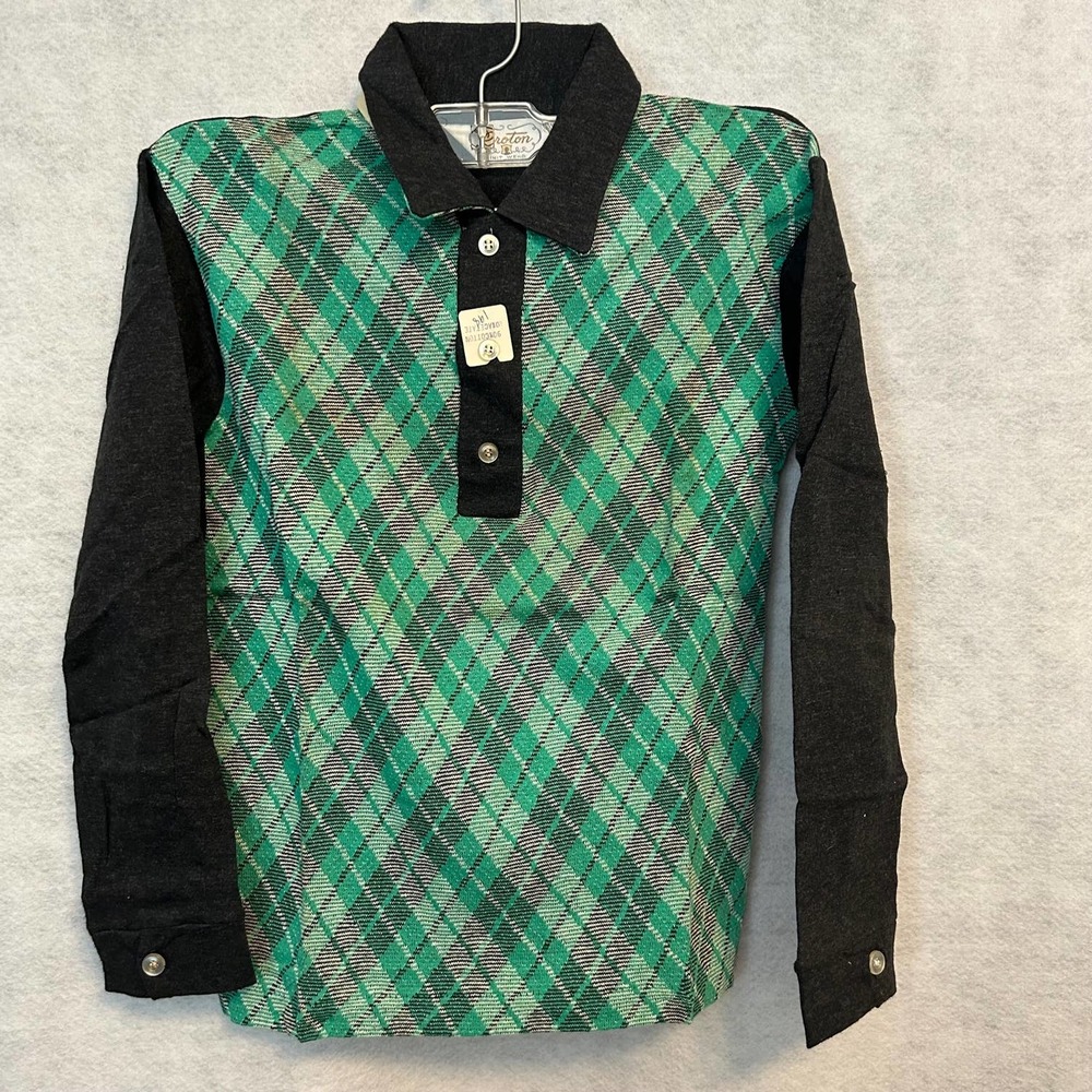 Croton Knit Wear Vintage Long Sleeve T Shirt Boys Size 12 NWT